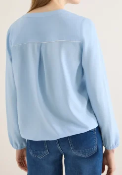 Blouse in effen kleur