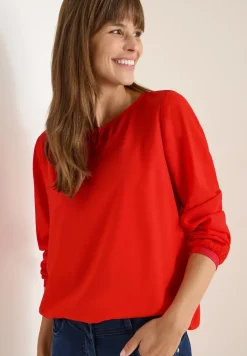 Blouse in effen kleur