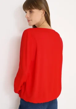 Blouse in effen kleur