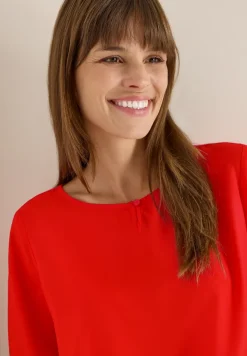 Blouse in effen kleur