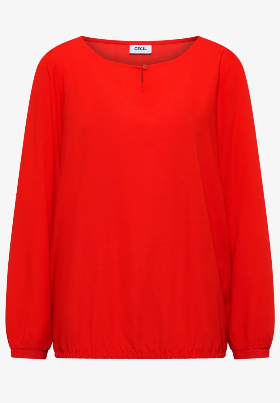 Blouse in effen kleur