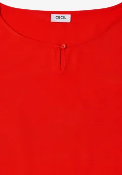 Blouse in effen kleur