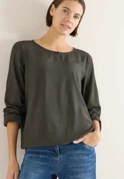 Blouse in effen kleur