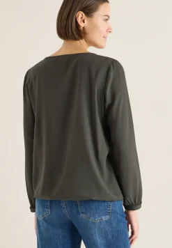 Blouse in effen kleur