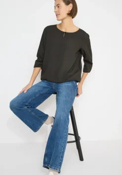 Blouse in effen kleur