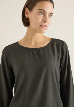 Blouse in effen kleur