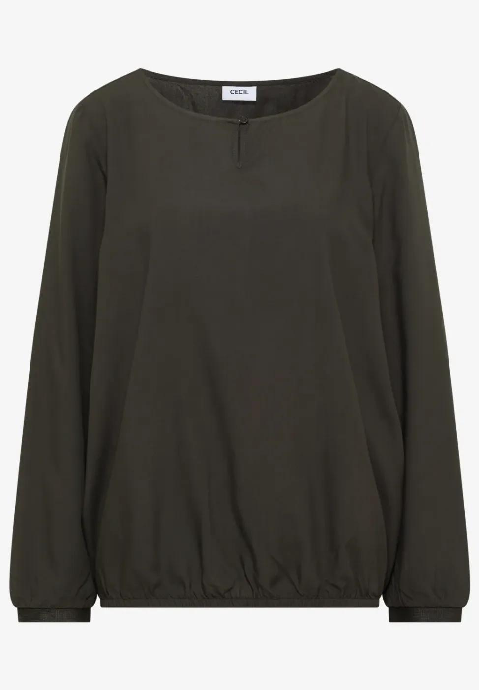 Blouse in effen kleur
