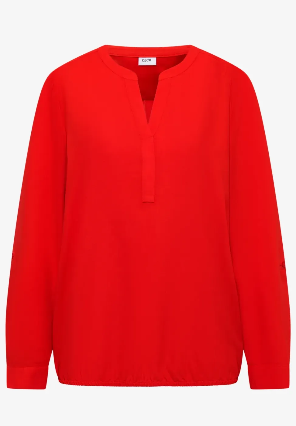 Blouse in effen kleur