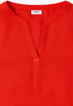Blouse in effen kleur
