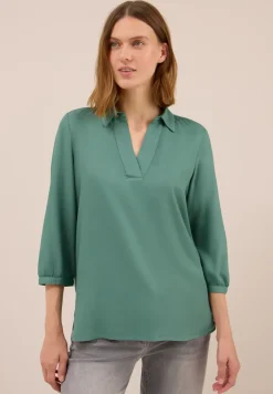 Blouse in effen kleur