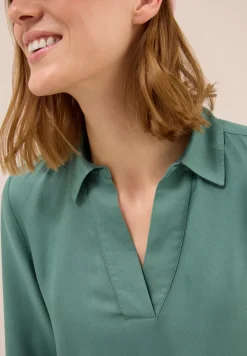 Blouse in effen kleur