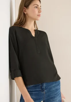 Blouse in effen kleur