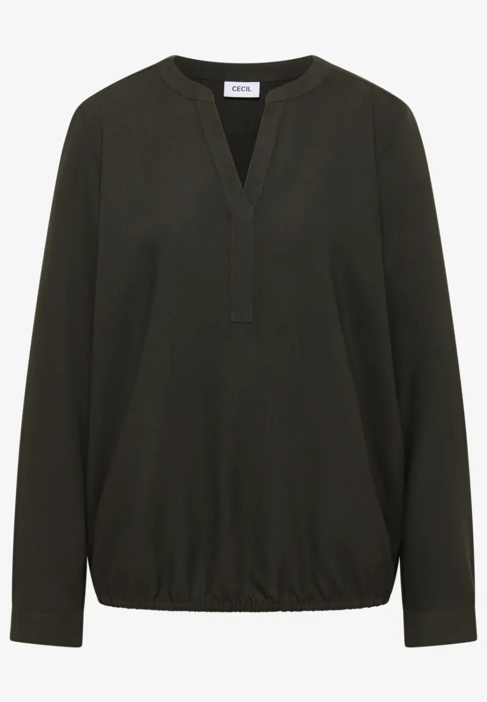 Blouse in effen kleur