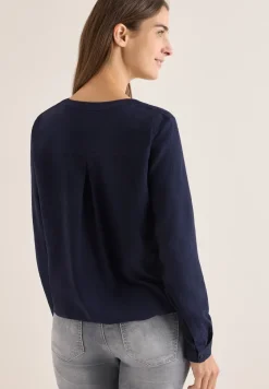 Blouse in effen kleur