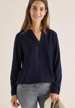 Blouse in effen kleur