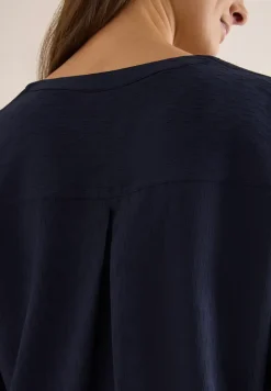 Blouse in effen kleur