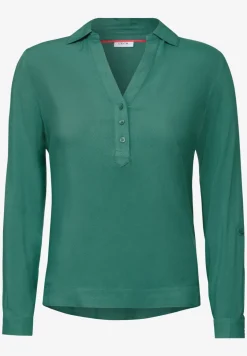 Blouse in effen kleur