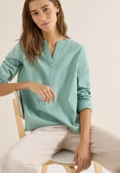 Blouse in effen kleur