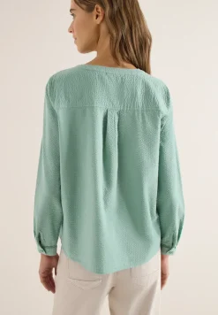 Blouse in effen kleur