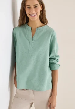 Blouse in effen kleur