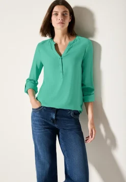 Blouse in effen kleur