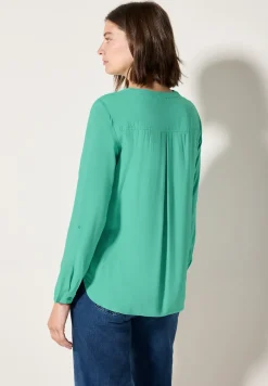 Blouse in effen kleur