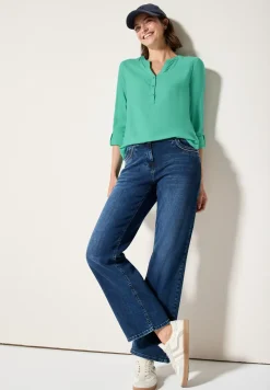 Blouse in effen kleur