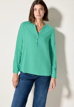 Blouse in effen kleur