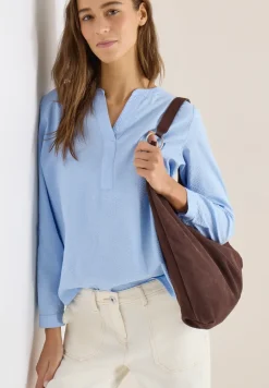 Blouse in effen kleur