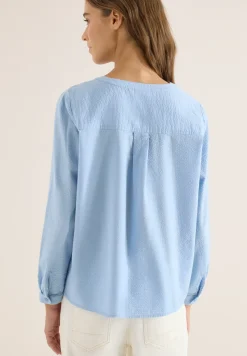 Blouse in effen kleur
