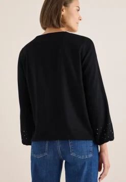 Blouse in effen kleur