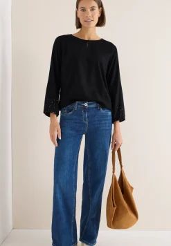 Blouse in effen kleur