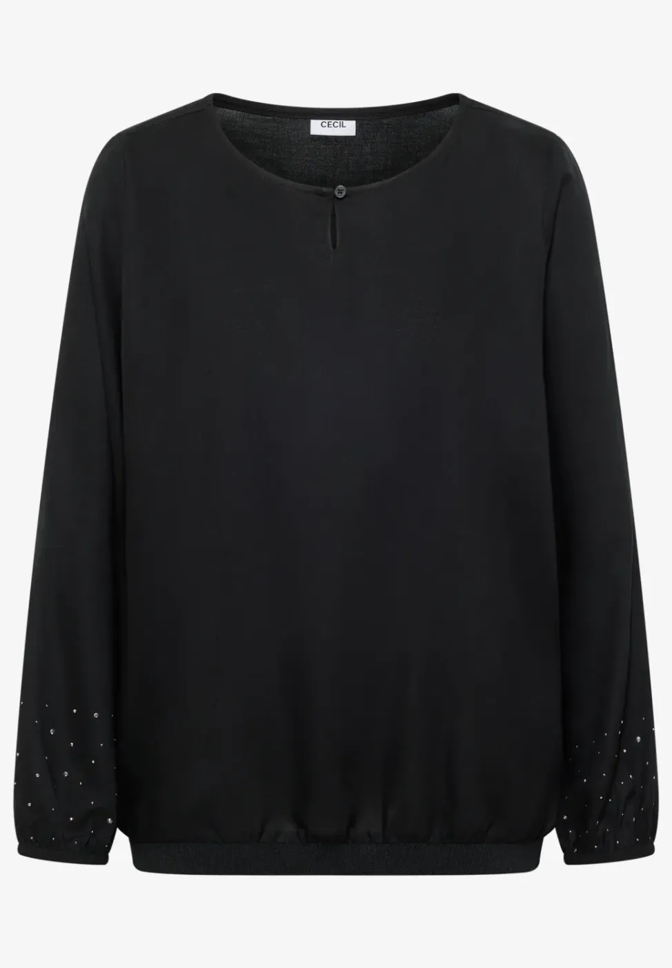 Blouse in effen kleur