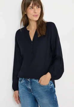 Blouse in effen kleur