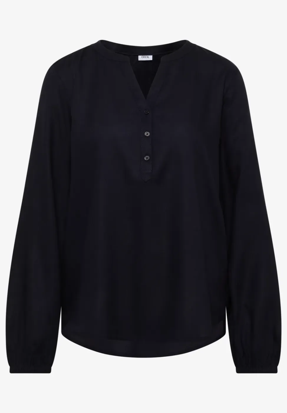 Blouse in effen kleur