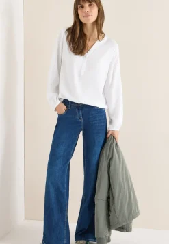 Blouse in effen kleur