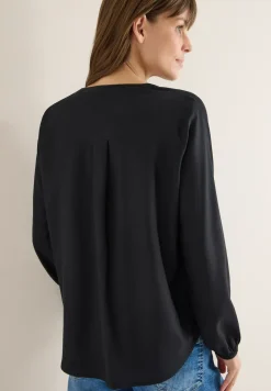 Blouse in effen kleur