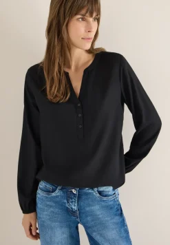 Blouse in effen kleur