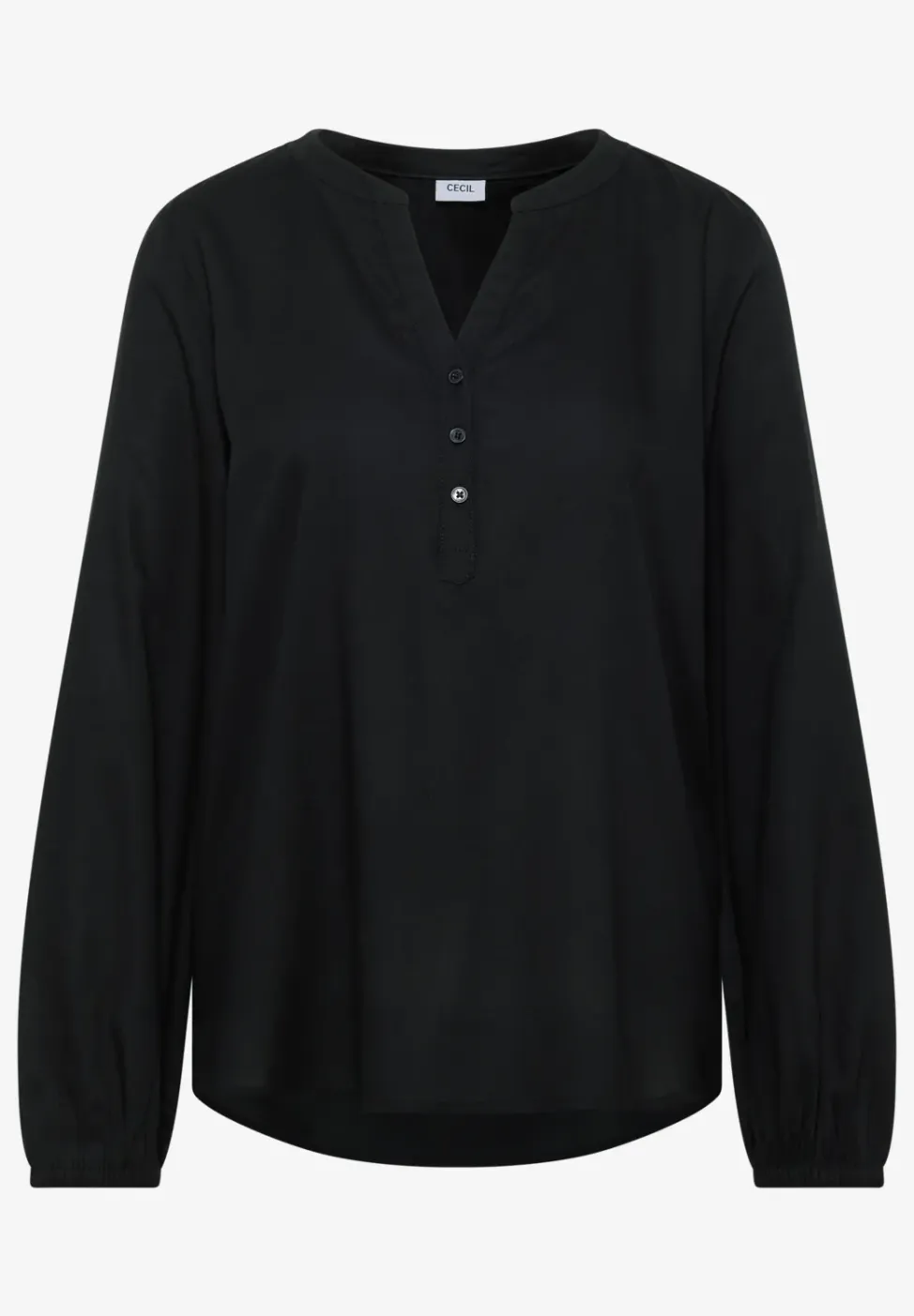 Blouse in effen kleur