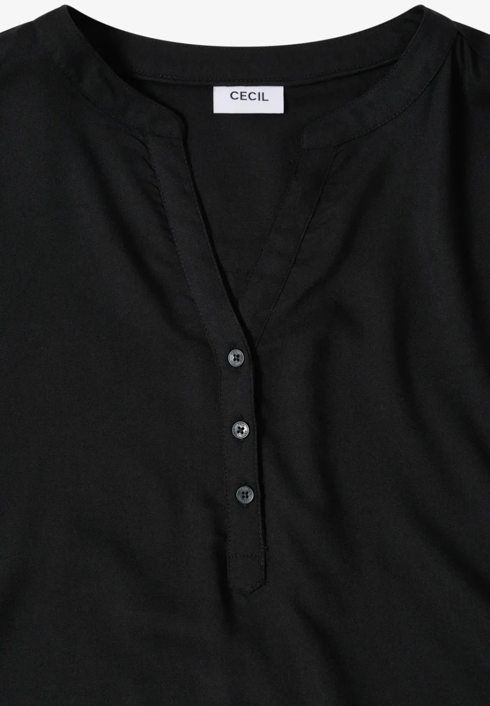 Blouse in effen kleur