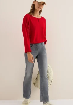 Blouse in effen kleur
