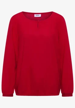Blouse in effen kleur
