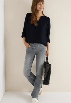 Blouse in effen kleur