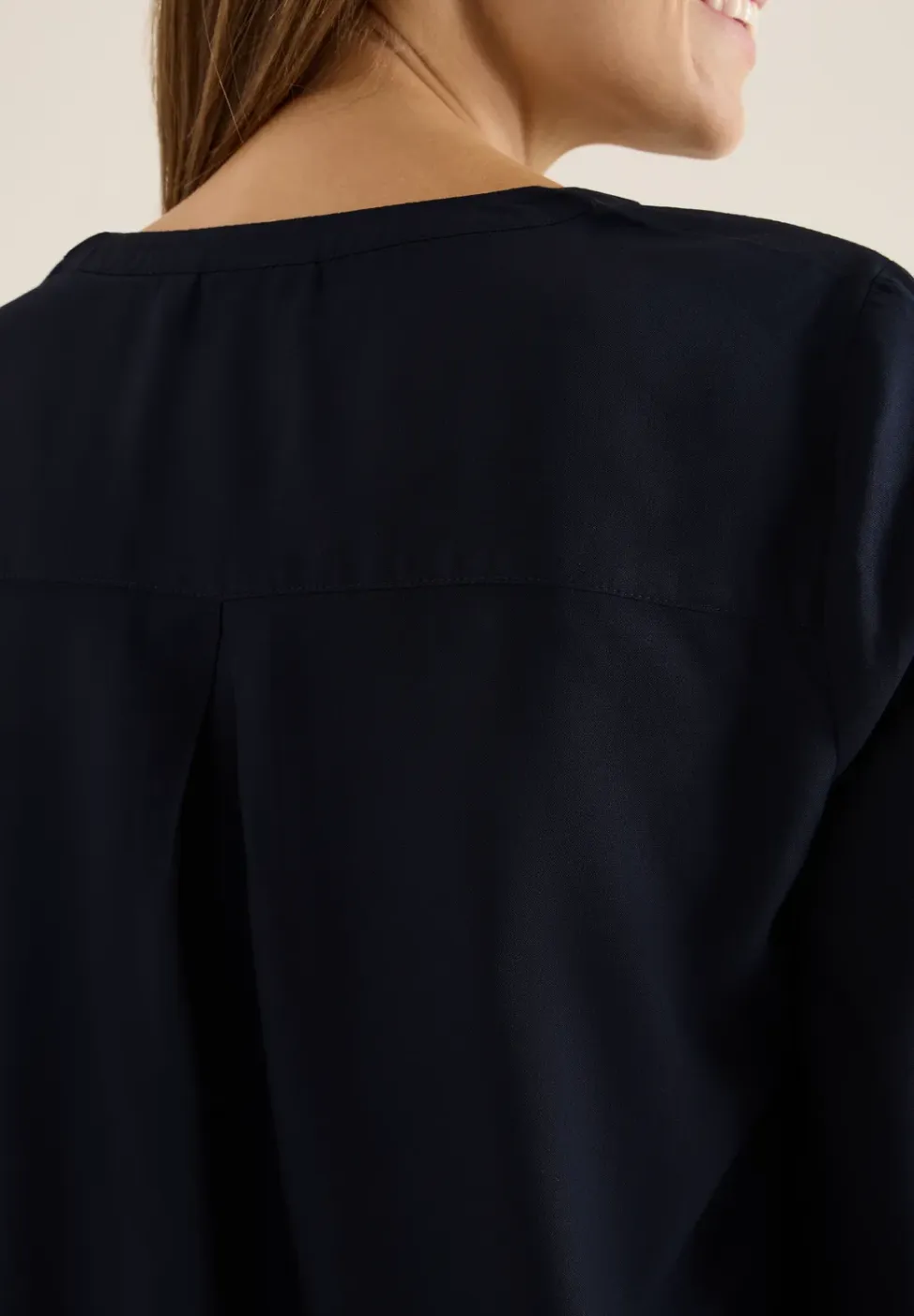 Blouse in effen kleur