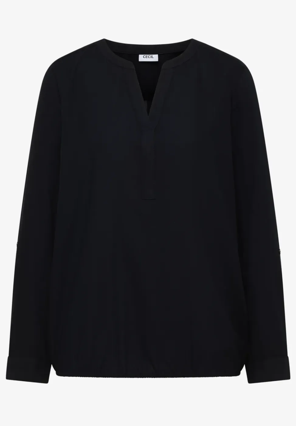 Blouse in effen kleur