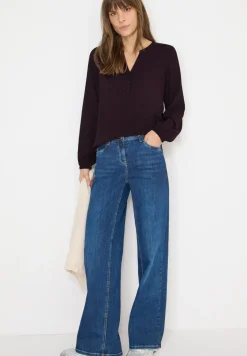 Blouse in effen kleur
