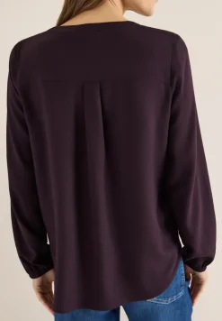 Blouse in effen kleur