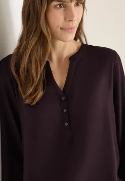 Blouse in effen kleur