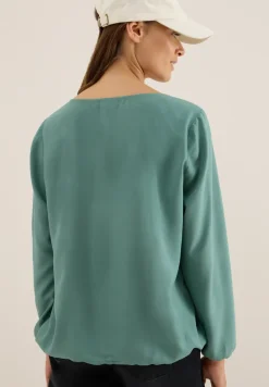 Blouse in effen kleur