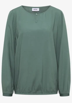 Blouse in effen kleur